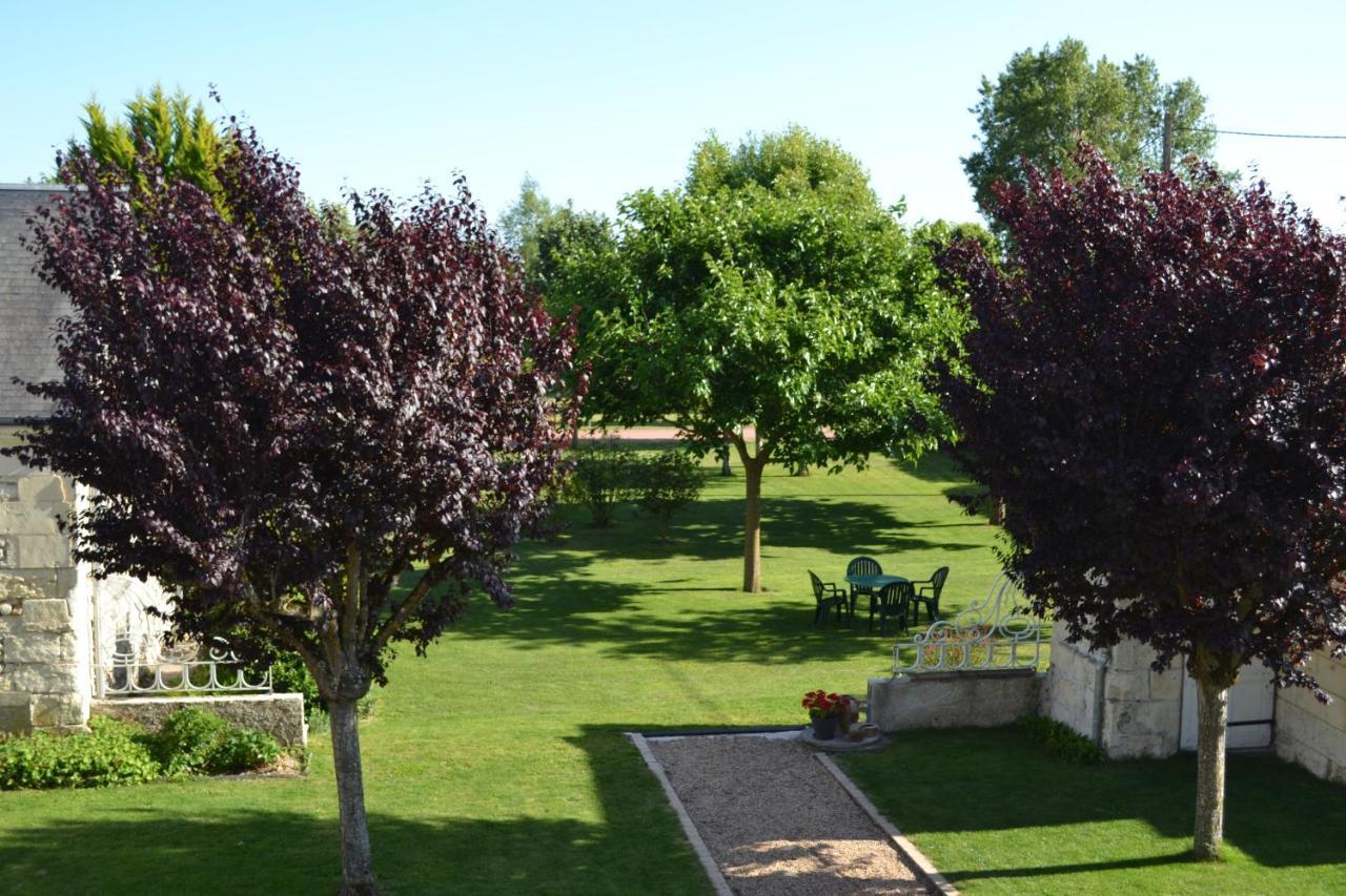 Les Chambres D Hotes Du Lavoir Restigné Esterno foto